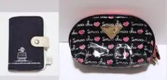 スヌーピーのポーチとカードケース