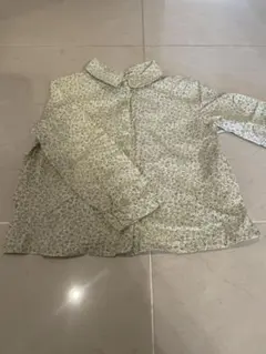 べべ　丸襟　小花柄　ブラウス　100サイズ