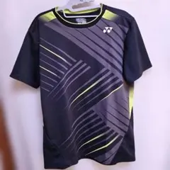 ア*品様 YONEX バドミントンウェア Lサイズ 黒/黄緑