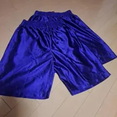 バスケットボールパンツ　紫 Mサイズ　同色２着セット