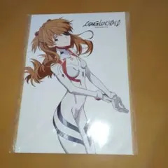 未開封 シン・エヴァンゲリオン 入場者特典 アスカ 描き下ろしイラストチラシ