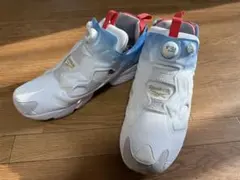 Reebok インスタポンプフューリー ホワイト/ブルー/レッド 30㎝
