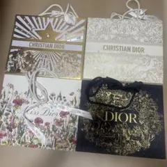 Christian Dior ショップ袋 4枚セットのサムネイル