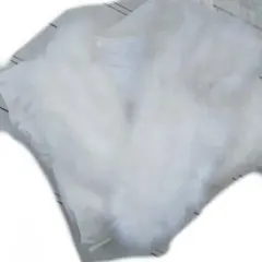 成人式振り袖用襟巻き 水鳥リアルホワイトファー着物ショール 晴れ着振袖用ショール