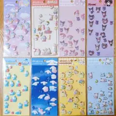サンリオ ぷくっとシール 8点セット
