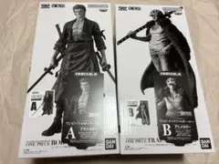 バンプレくじ　ワンピース　ゾロA賞、ローB賞(半券付き)+ヒロアカポスターセット