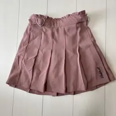 Pinkhunt プリーツスカート ピンク