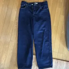 LEVI'S BAGGY DAD 28 ダークブルー デニム