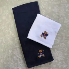ラルフローレン　刺繍入りタオルセット