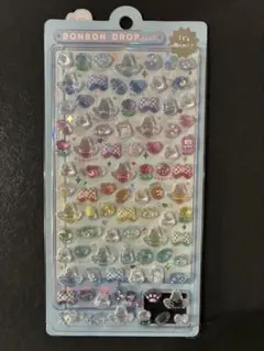 国内正規品なないろボンボンドロップシールミニ