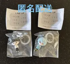 エヴァンゲリオン　めじるしアクセサリー　２個 シンジ レイ