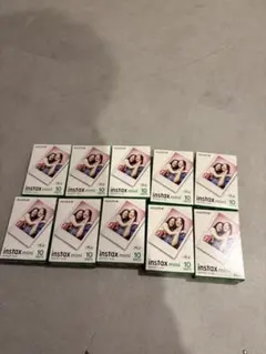 チェキフィルム チェキ 富士フィルム instax mini 10個セット