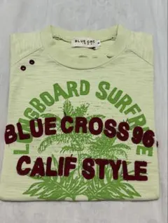 BLUE CROSS 半袖Tシャツ ライトグリーン