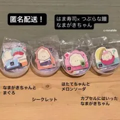 シークレット含む４種 つぶらな瞳 なまがきちゃん × はま寿司 コラボ 匿名配送