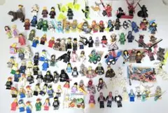 大量】オールドレゴ まとめ売り ミニフィグ/お城シリーズ/立体基礎板 