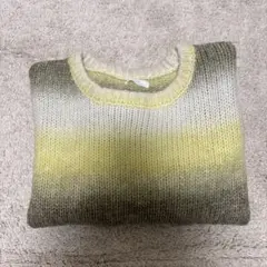 URBAN RESEARCHイエローグラデーションニットセーター