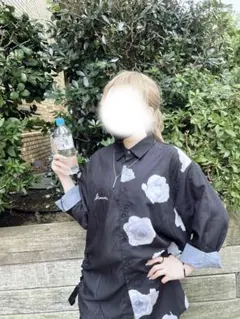 にじさんじ　叶フラワープリントシャツ
