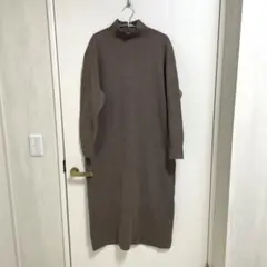 BEAUTY&YOUTH ミラノリブ タートルネックニットワンピース 2