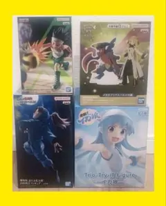 【新品未開封】イカ娘 ポケモン 忍たま乱太郎 ゴン フィギュア まとめ売り