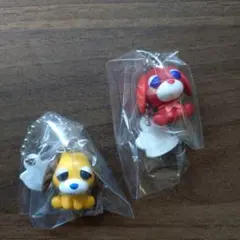 お茶犬　チョコボーロ　マスコットキーホルダアームハ