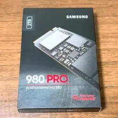 新品 未使用 未開封 SAMSUNG 980 PRO 2TB NVMe SSD② サムスン980 PRO 2TB PCIe 4.0 NVMe SSD