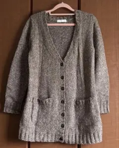 アースミュージック&エコロジー茶色カーディガン