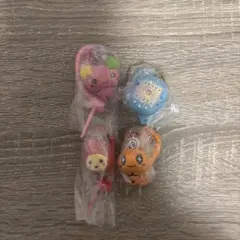 たまごっち カラフルマルチチャーム ふらわっち めめっち いちごっち けーたま