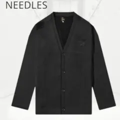 【NEEDLES】ブラック Vネックカーディガンのサムネイル