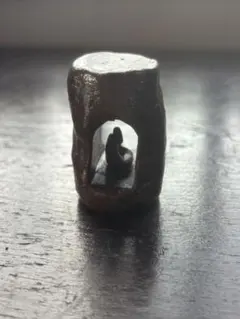 蓋置、茶道具、茶道、煎茶、日本茶、中国茶、台湾茶、洞窟、仏像、陶器