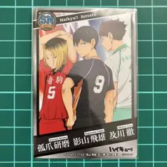 研磨　影山　及川　ハイキュー　きゃらくたぶるカードグミ vol.3