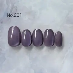 No.201 ネイル　チップ　つけ爪　マグネットネイル　ジェルネイル
