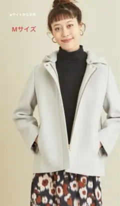 【セール中】BEAUTY&YOUTHフード＆ノーカラー2WAYショートコート