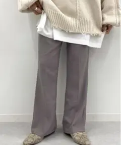 シュエットフレアパンツ