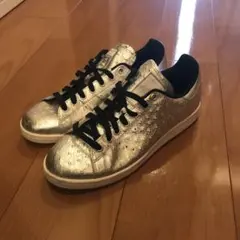 海外限定アディダススタンスミスレザーオーストリッチシルバー26.5cm日本未発売