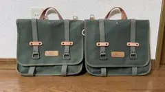 オーストリッチ(OSTRICH) サイドバッグ [DLX] グリーン　２個セットのサムネイル