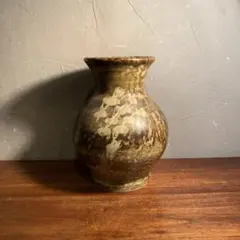 酒津焼？ 古作花瓶 検）民藝 武内晴二郎 沖塩明樹 益子焼 出西窯