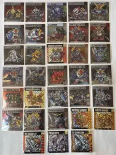 元祖SDガンダムスナックII シール全33種 フルコンプ
