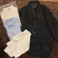 男の子 スーツセット　長袖シャツ、半袖シャツ