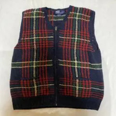 Polo by Ralph Lauren チェック柄 ベスト Lサイズのサムネイル