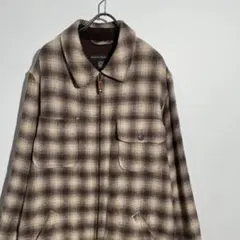 90s banana republic オンブレ　ウールシャツジャケット　S
