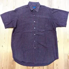00s BLUE LABEL チェック半袖シャツ M ユナイテッドアローズのサムネイル