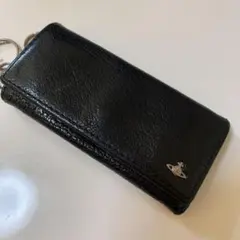 キーケース 4連 黒 シルバー