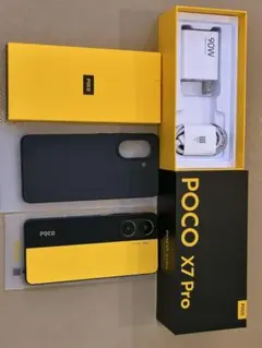 POCO X7 Pro 12GB RAM 512GB ROM イエロー
