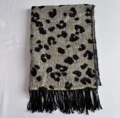 AZUL by moussy ヒョウ柄ストール 180 x 65 cm