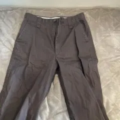 【美品】UNIQLO U ダークブラウン ワークパンツ