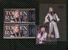 刀ステ 禺伝 姫鶴 チケット風カード アクスタ クリアカード