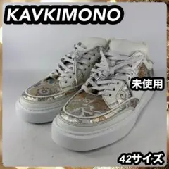 西陣織×本革スニーカー KAVKIMONO『傾奇者』 スニーカー 42サイズ