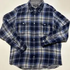 MCGREGOR チェック柄 ワークシャツ 長袖　LL 綿100%