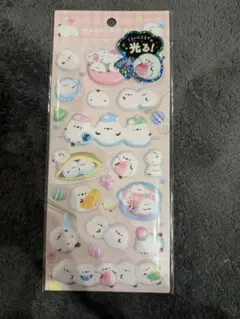 クーリア シマエナガ もっちもちシール マシュマロシール モチエナガ　光る