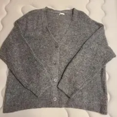 しまむら　Rafraf　ニットカーディガン